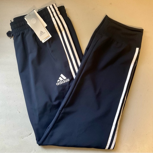 Adidas Tapered Cuff Woven 3-Stripes Pants GK8981 Size L - Picture 12 of 12